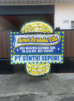 Papan Bunga Duka di Manggarai Barat